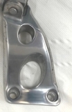 Fu�rastenplatte Kawasaki ZRX1100/1200 hinten links gebraucht.